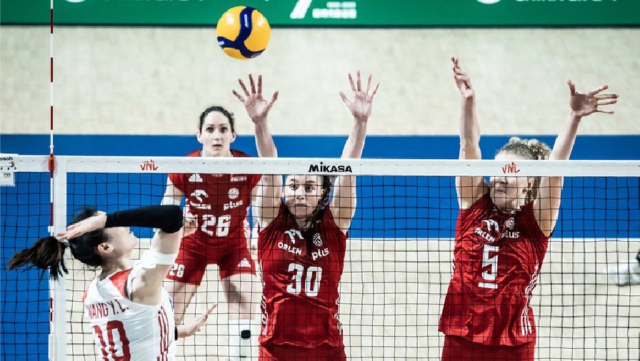 Lịch thi đấu bóng chuyền nữ bán kết Volleyball Nations League 2023