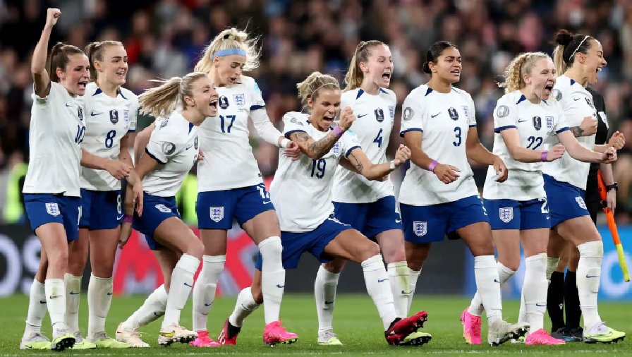 Tuyển nữ Anh 'cày ải' khủng khiếp nhất trước World Cup nữ 2023