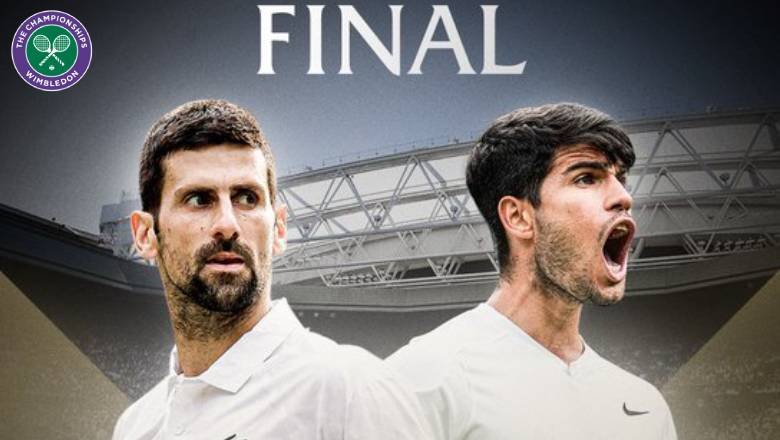 Xem trực tiếp Chung kết Wimbledon 2024 - Alcaraz vs Djokovic trên kênh nào?