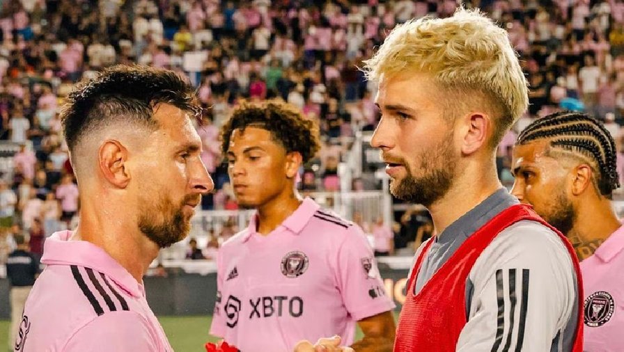 Cầu thủ được truyền cảm hứng chiến thắng ung thư gặp lại Messi trên sân cỏ