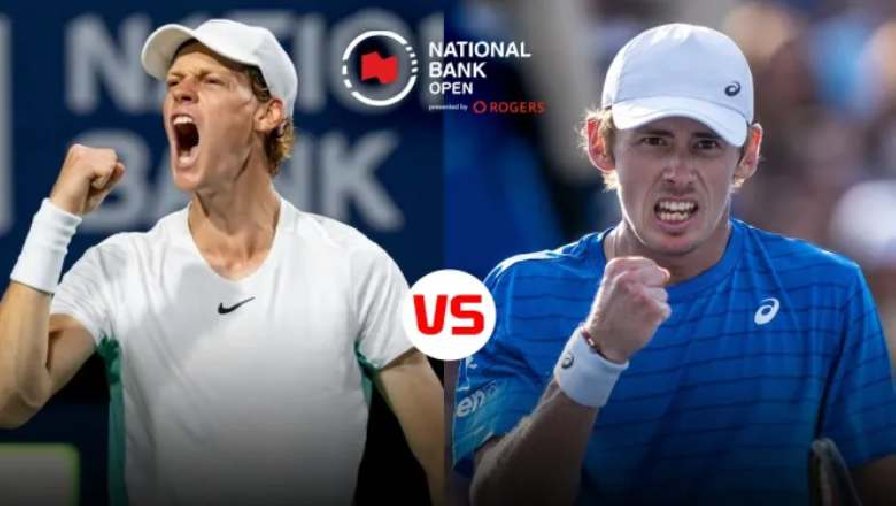 Lịch thi đấu tennis ngày 14/8: Chung kết Canadian Open - Sinner vs De Minaur