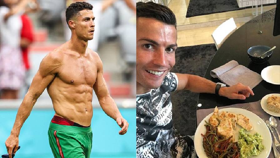 Cầu thủ MU phát sợ với chế độ ăn kiêng của Ronaldo
