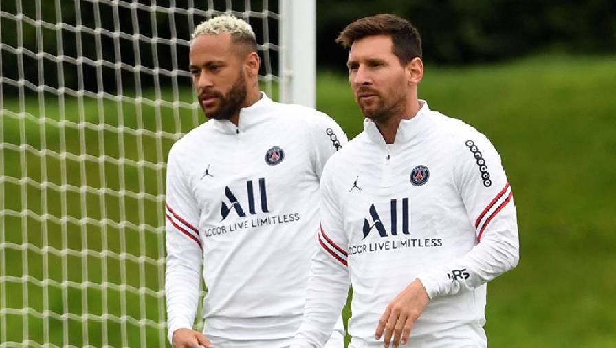 Messi, Neymar và Mbappe lần đầu thi đấu cùng nhau cho PSG