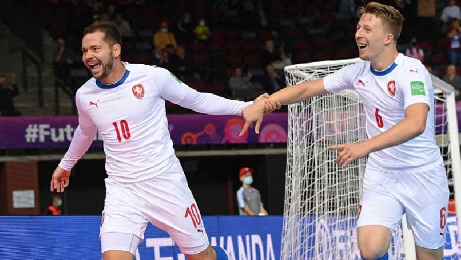 Video bàn thắng futsal Panama vs CH Séc: Đại diện châu Âu dễ dàng chiến thắng