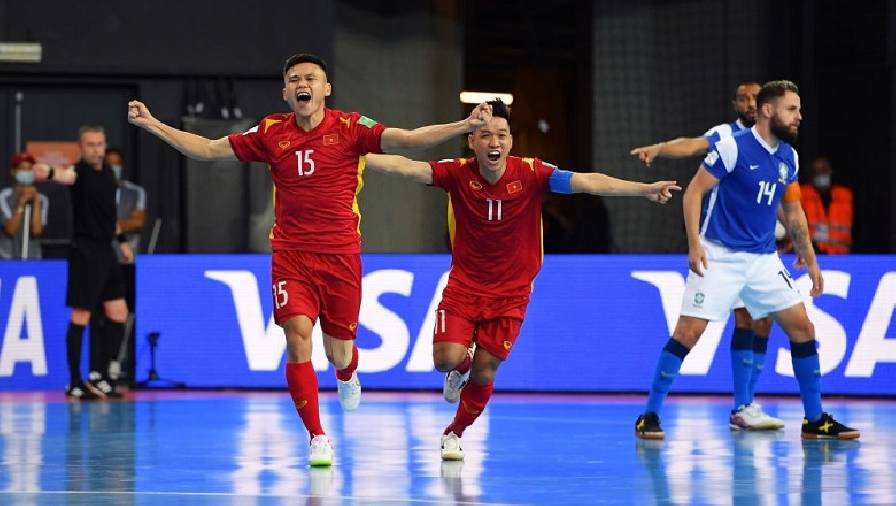 Video bàn thắng futsal Việt Nam vs futsal Brazil: Khổng Đình Hùng ghi bàn danh dự, không thể cản Ferrao
