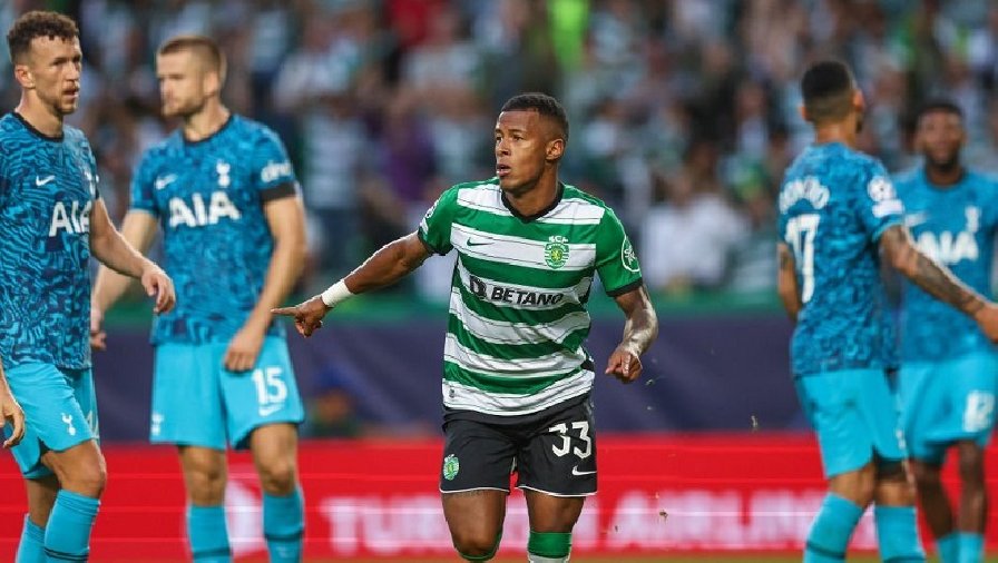 Kết quả Sporting Lisbon vs Tottenham: 3 phút ác mộng, trắng tay ra về
