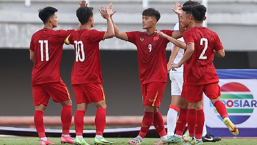 Kết quả U20 Việt Nam vs U20 Hong Kong: Chiến thắng dễ dàng