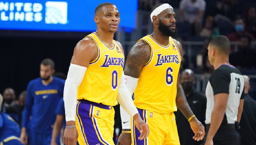 Russel Westbrook: 'Việc Los Angeles Lakers chơi hay trở lại chỉ là vấn đề thời gian'