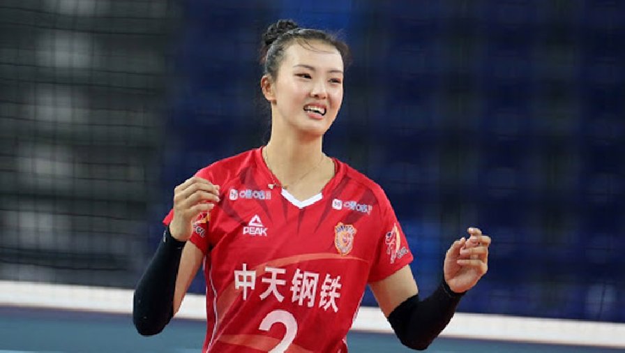 Đệ nhất mỹ nhân bóng chuyền nữ Trung Quốc tái xuất, nuôi hy vọng cứu tuyển quốc gia ở Olympic Paris 2024