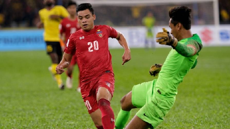 Myanmar thất bại trong trận giao hữu chuẩn bị cho AFF Cup 2021