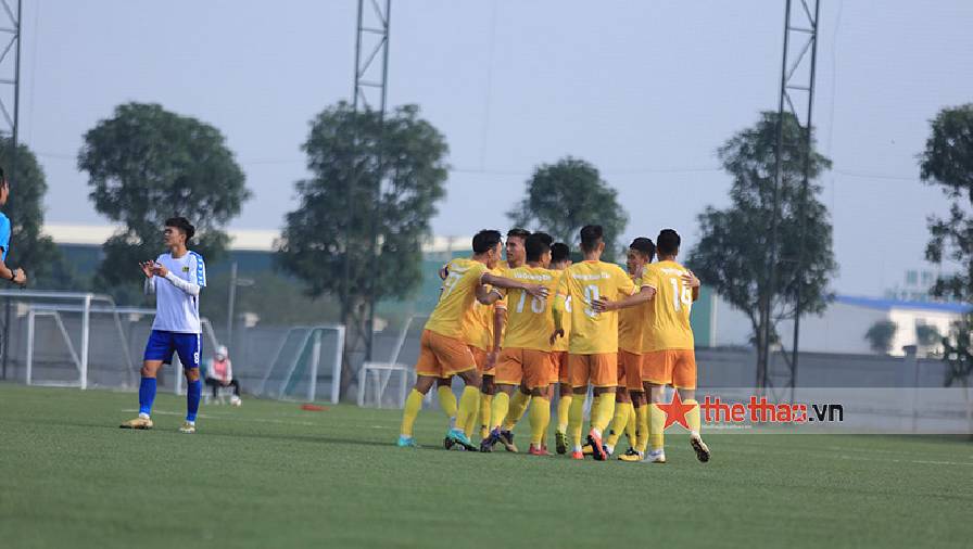 Kết quả vòng loại U21 Quốc gia: Thắng đậm Huế, Nam Định tạm đứng đầu bảng B