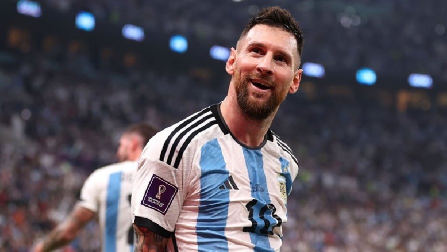 Messi xô đổ hàng loạt kỷ lục sau trận Argentina vs Croatia