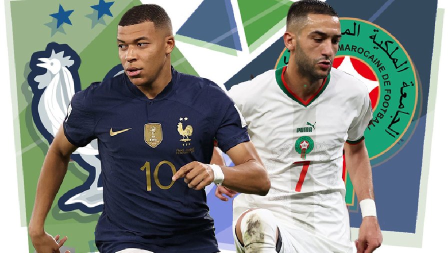 Trận Pháp vs Morocco đội nào mạnh hơn?