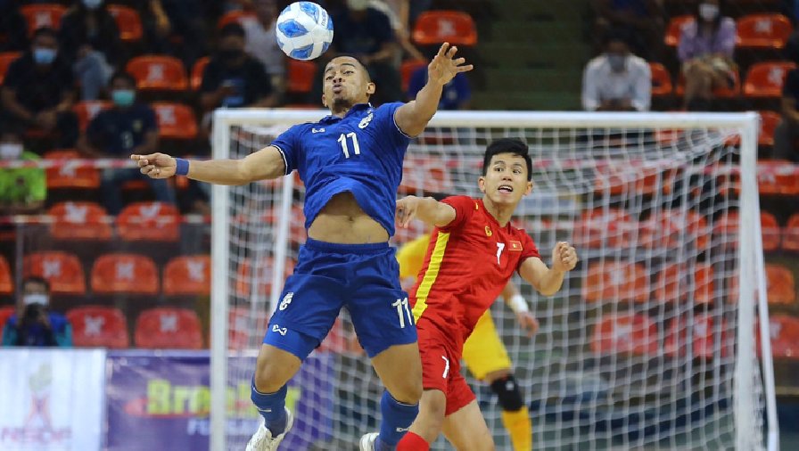 ĐT futsal Việt Nam chung bảng Thái Lan và Trung Quốc ở Cúp châu Á 2024