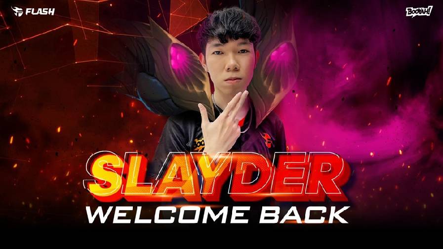 Slayder chính thức trở lại Team Flash