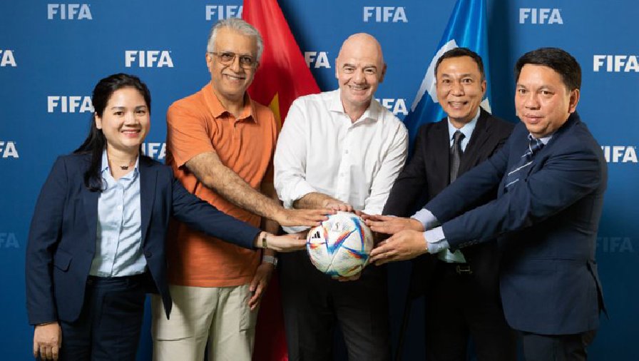 Chủ tịch FIFA dự khán chung kết lượt về, trao cúp vô địch AFF Cup 2022