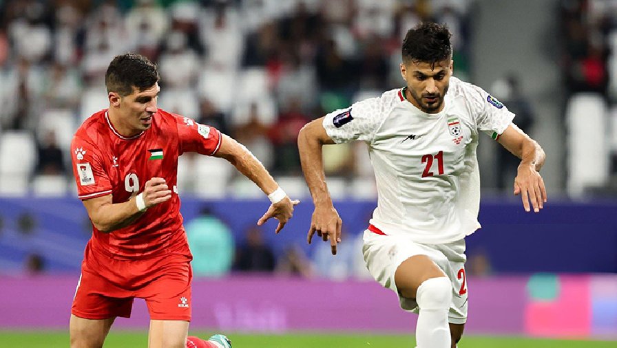 Kết quả bóng đá Iran vs Palestine: Chênh lệch đẳng cấp