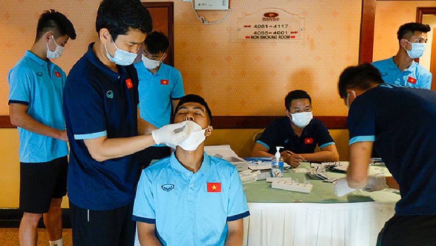 U23 Việt Nam chủ động xét nghiệm COVID-19 sau khi Indonesia, Myanmar bỏ giải