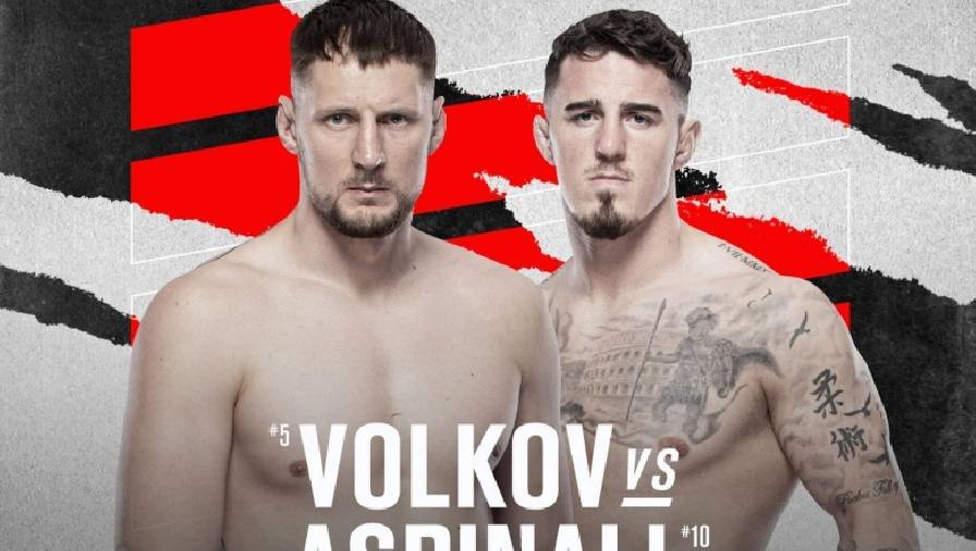 Lịch thi đấu UFC Fight Night: Volkov vs Aspinall