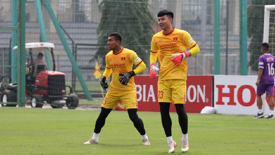 Thủ môn Văn Toản trở lại, U23 Việt Nam bắt đầu chiến dịch bảo vệ huy chương vàng SEA Games