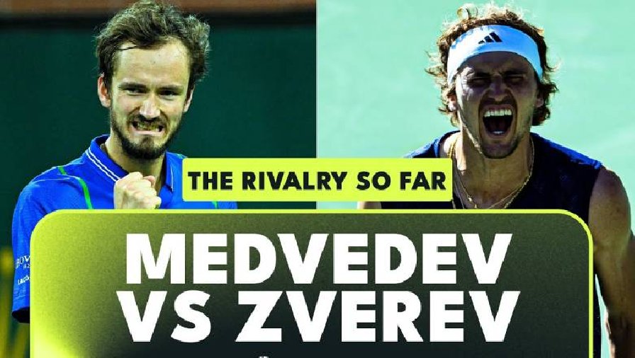 Lịch thi đấu Indian Wells Masters ngày 15/3: Tâm điểm Medvedev vs Zverev