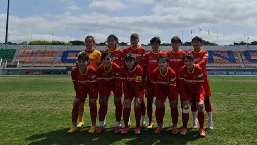ĐT nữ Việt Nam thắng đội bóng Hàn Quốc với tỷ số 4-1