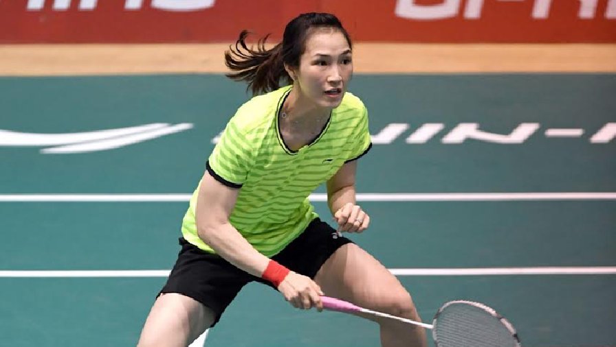 Vũ Thị Trang thua tay vợt đồng hương tại giải Cầu lông các tay vợt xuất sắc quốc gia 2022