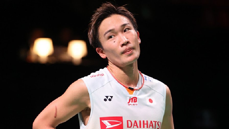 Cựu số 1 thế giới Kento Momota không được dự Giải cầu lông vô địch châu Á 2023