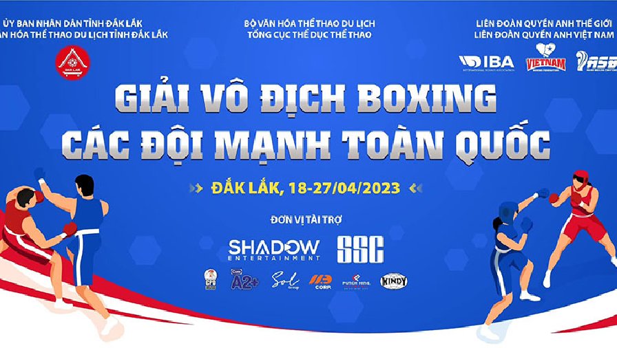 Nhà tài trợ 'khủng' đồng hành cùng giải Boxing Các đội mạnh toàn quốc