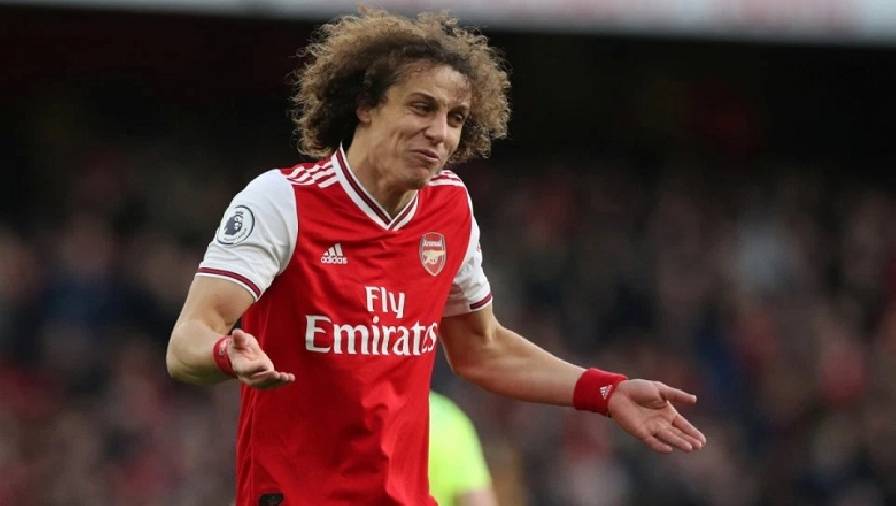 ‘Danh hài’ David Luiz từ chối gia hạn hợp đồng, rời Arsenal sau mùa này
