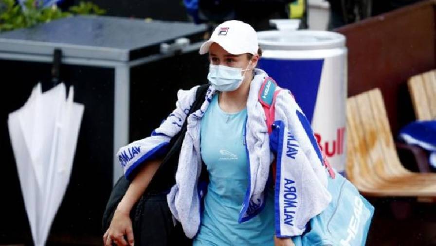 Barty rút khỏi Rome Masters vì chấn thương, nguy cơ lỡ hẹn với Roland Garros