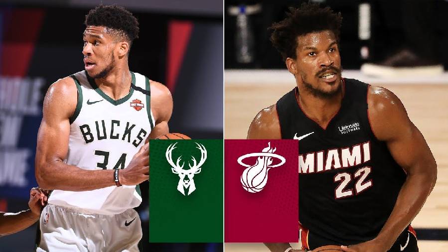 Lịch thi đấu bóng rổ NBA hôm nay 16/5: Tâm điểm Milwaukee Bucks vs Miami Heat