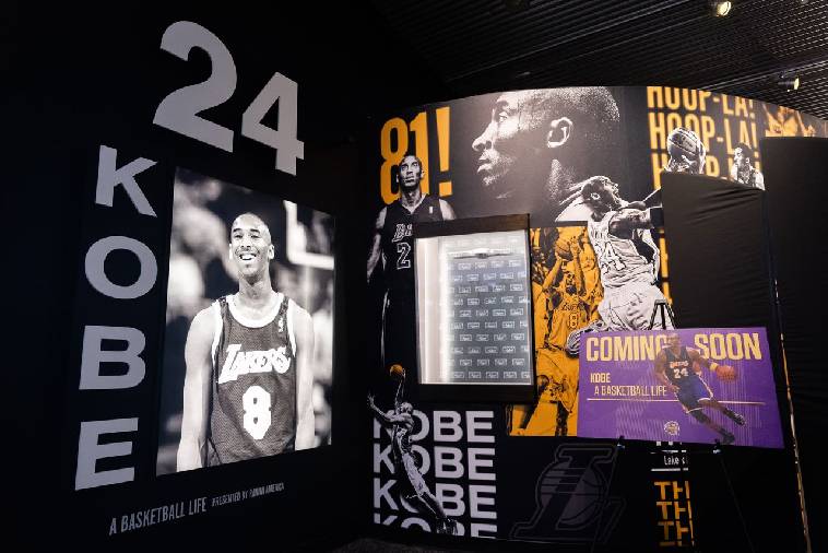 Ngắm nhìn triển lãm Hall of Fame dành cho Kobe Bryant