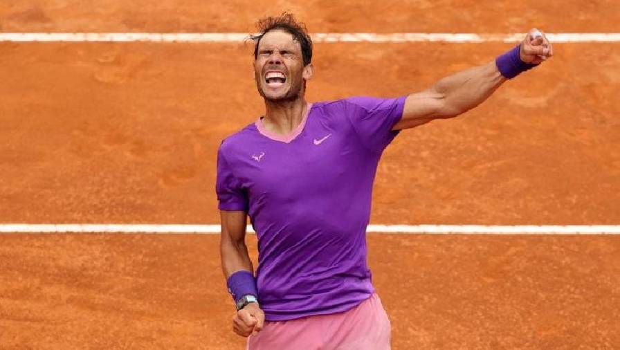 Thắng dễ Opelka, Nadal lần thứ 12 vào chung kết Rome Masters