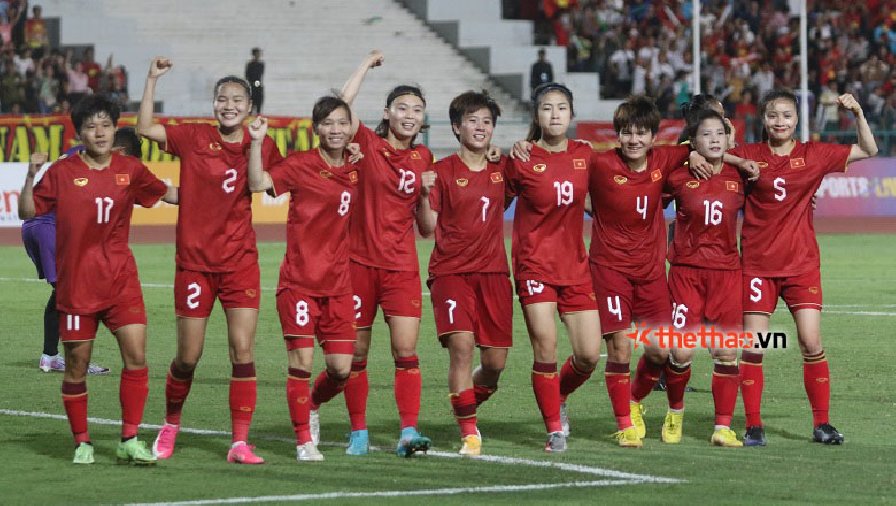 Kết quả bóng đá Nữ Việt Nam vs Nữ Myanmar: Chiến thắng thuyết phục, HCV lịch sử