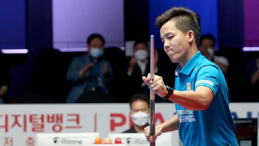 Phương Linh thắng dễ cơ thủ Hàn Quốc ở vòng 1/32 chặng 1 PBA Tour