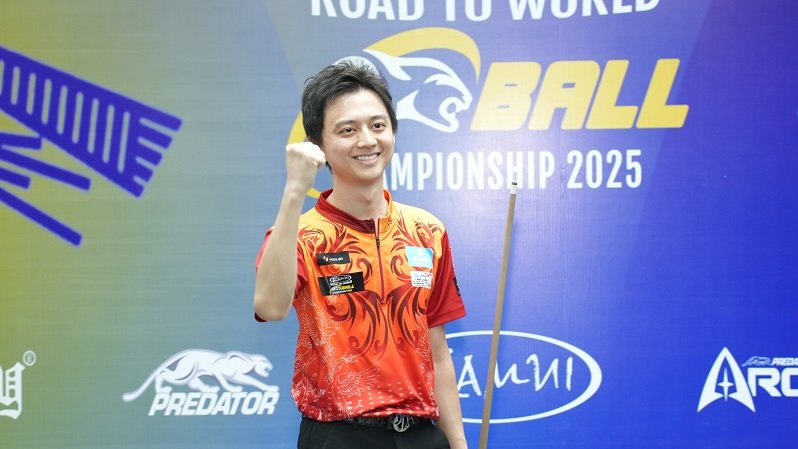 Ko Ping Chung vô địch vòng loại 3 Kamui Road to World 10-ball Championship 2025