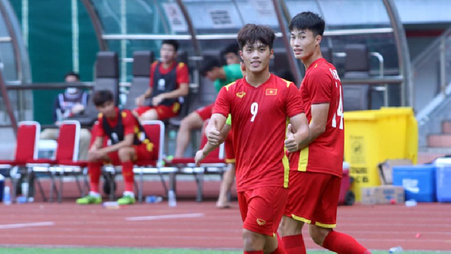 Quốc Việt giành ngôi vua phá lưới giải U19 Đông Nam Á 2022