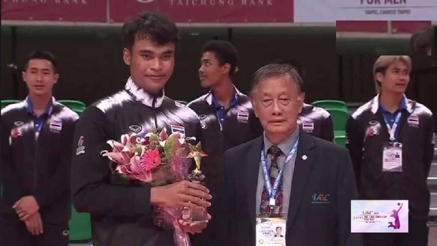 'Công chúa' bóng chuyền nam Thái Lan xuất sắc nhất AVC Challenge Cup 2023