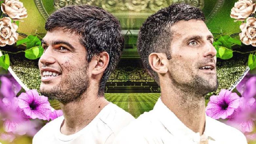 Lịch thi đấu tennis CHUNG KẾT Wimbledon 2023: Djokovic đấu Alcaraz khi nào?