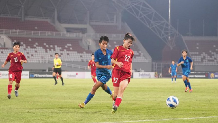 U19 nữ Việt Nam để thua Thái Lan, lần thứ ba giành ngôi Á quân giải U19 Đông Nam Á