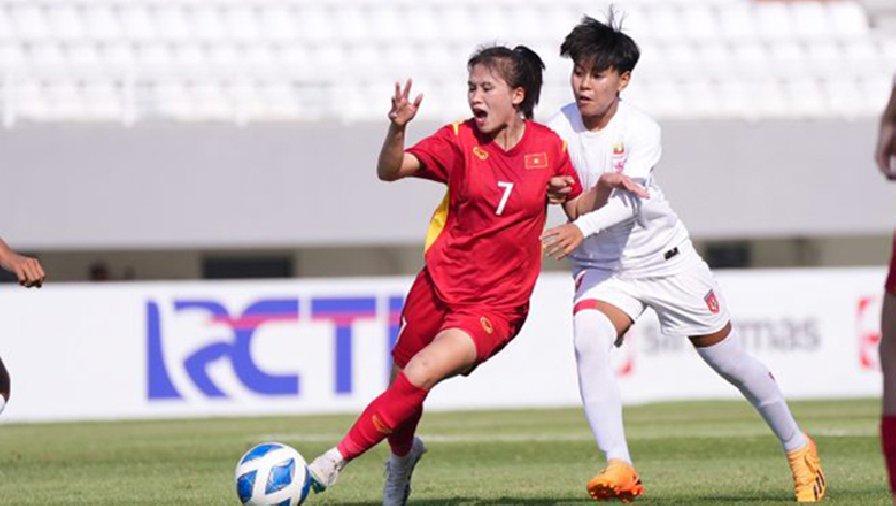Xem chung kết U19 nữ Việt Nam vs U19 nữ Thái Lan trực tiếp trên kênh nào, ở đâu?