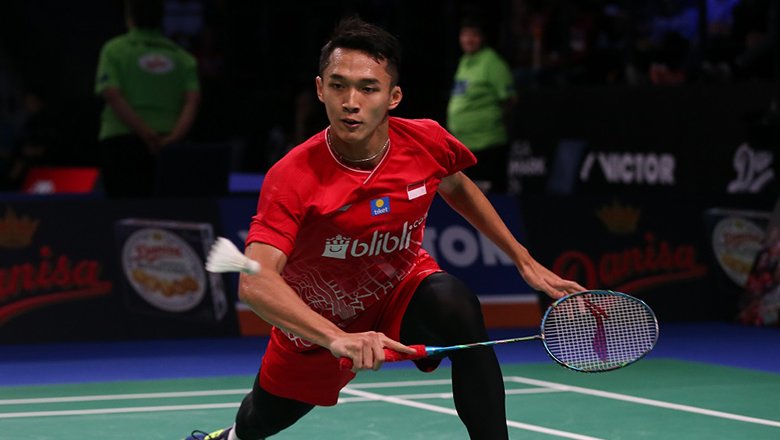 Tay vợt nam số 1 Indonesia bị loại ở vòng 1 Nhật Bản Mở rộng