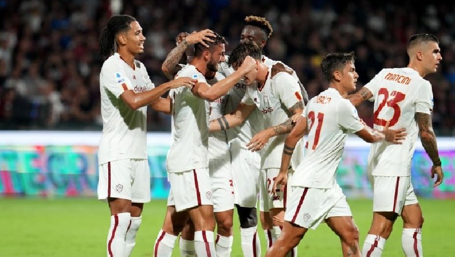 Kết quả AS Roma vs Salernitana: Chiến thắng nhọc nhằn