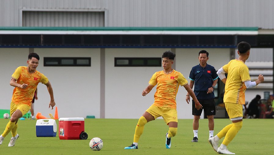 U23 Việt Nam luyện đấu pháp, đá đối kháng ngay trước trận đấu gặp Bahrain