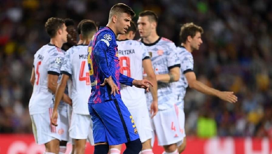 Barca chạm cột mốc buồn ở Cúp C1 châu Âu sau trận thua thảm Bayern