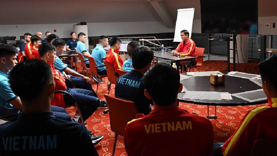ĐT futsal Việt Nam nhận sự động viên kịp thời trước trận đấu then chốt với Panama