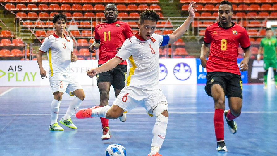 ĐT futsal Việt Nam giành chiến thắng đầu tiên dưới thời HLV Diego Giustozzi