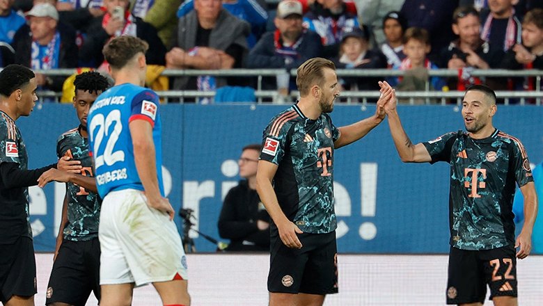 Kết quả bóng đá Holstein Kiel vs Bayern Munich: Hat-trick cho Kane, ngôi đầu về tay