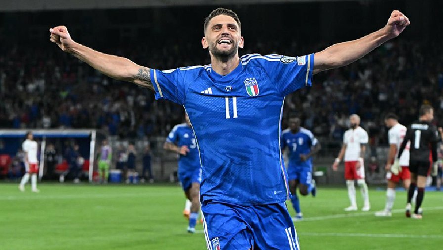 Kết quả bóng đá Italia vs Malta: Cú đúp của Berardi